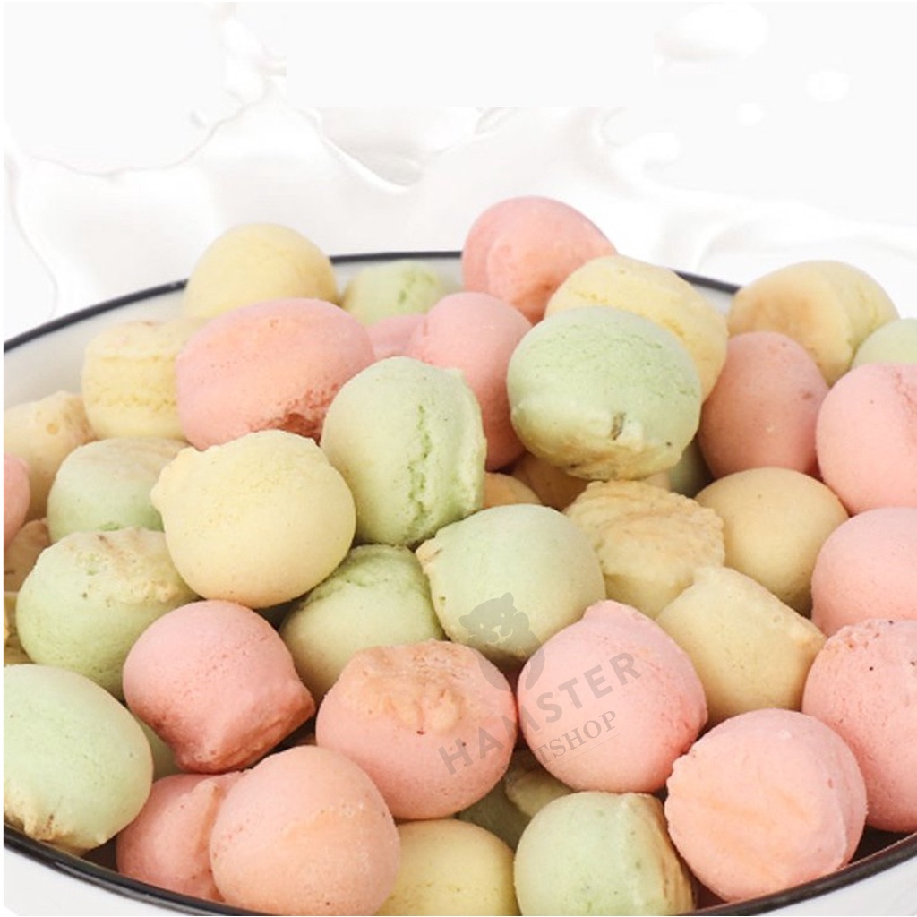 Bánh sữa Milk Ball cho Hamster, thỏ , bọ , sóc, thú cưng