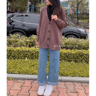Quần baggy gập gấu
