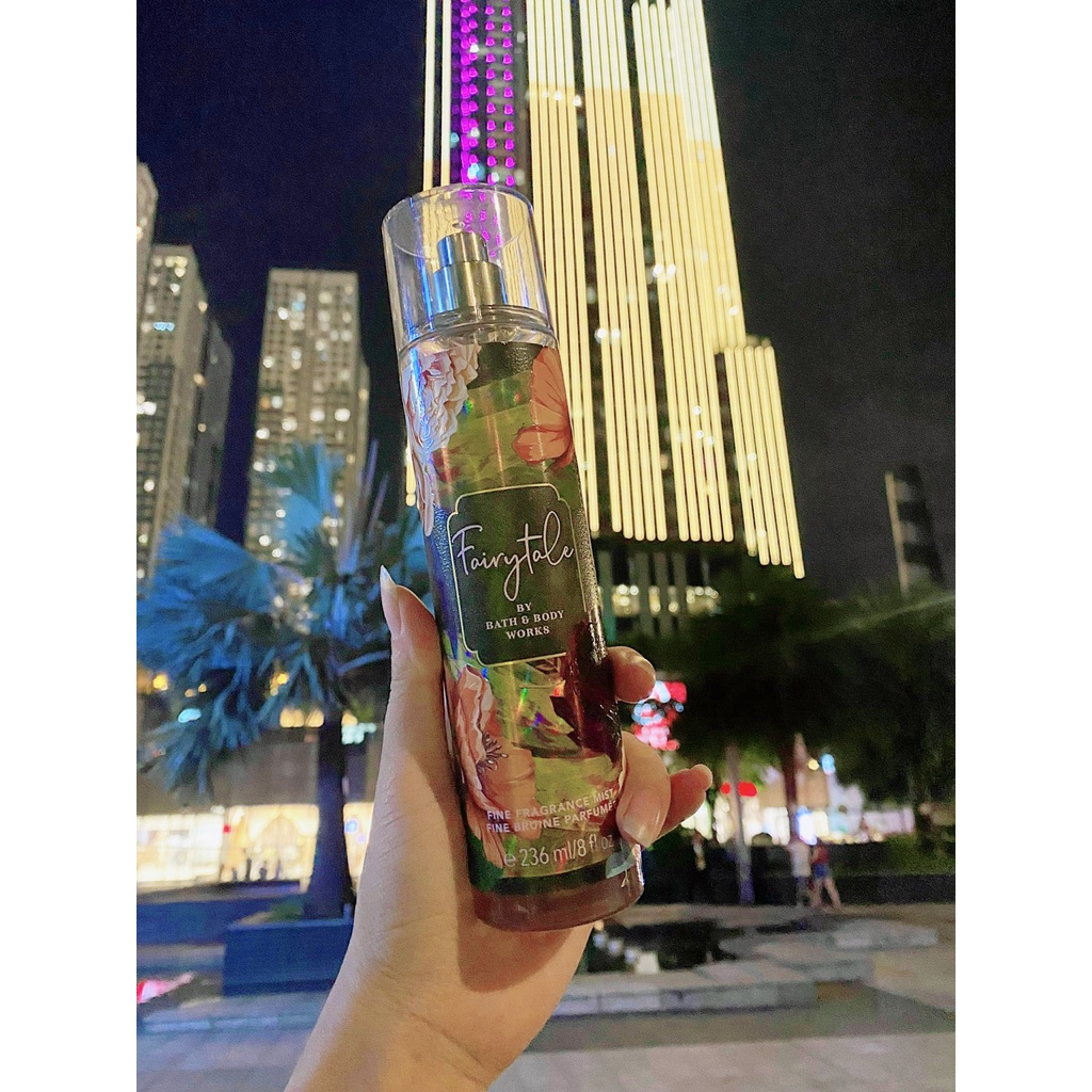 Body Mist BBW Fairy Tale - Xịt Thơm Body Sang Chảnh, Cuốn Hút Tone Ngọt Ấm By May Body Mist