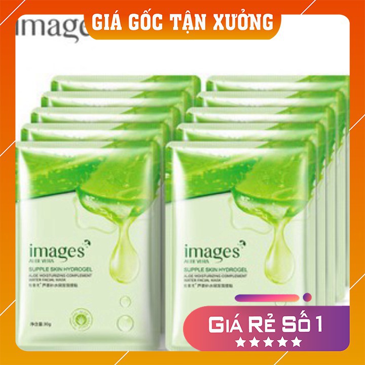 Mặt nạ nha đam 💕FREESHIP💕 Nạ nha lô hội Images cấp ẩm chống lão hóa da hàng chuẩn | Thế Giới Skin Care