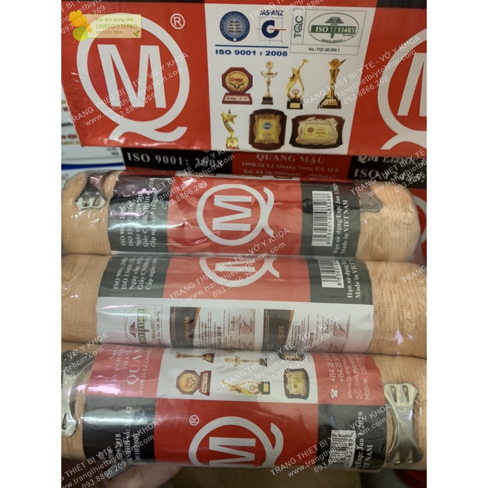 Băng thun Quang Mậu - 1 móc, 2 móc, 3 móc, 4 móc