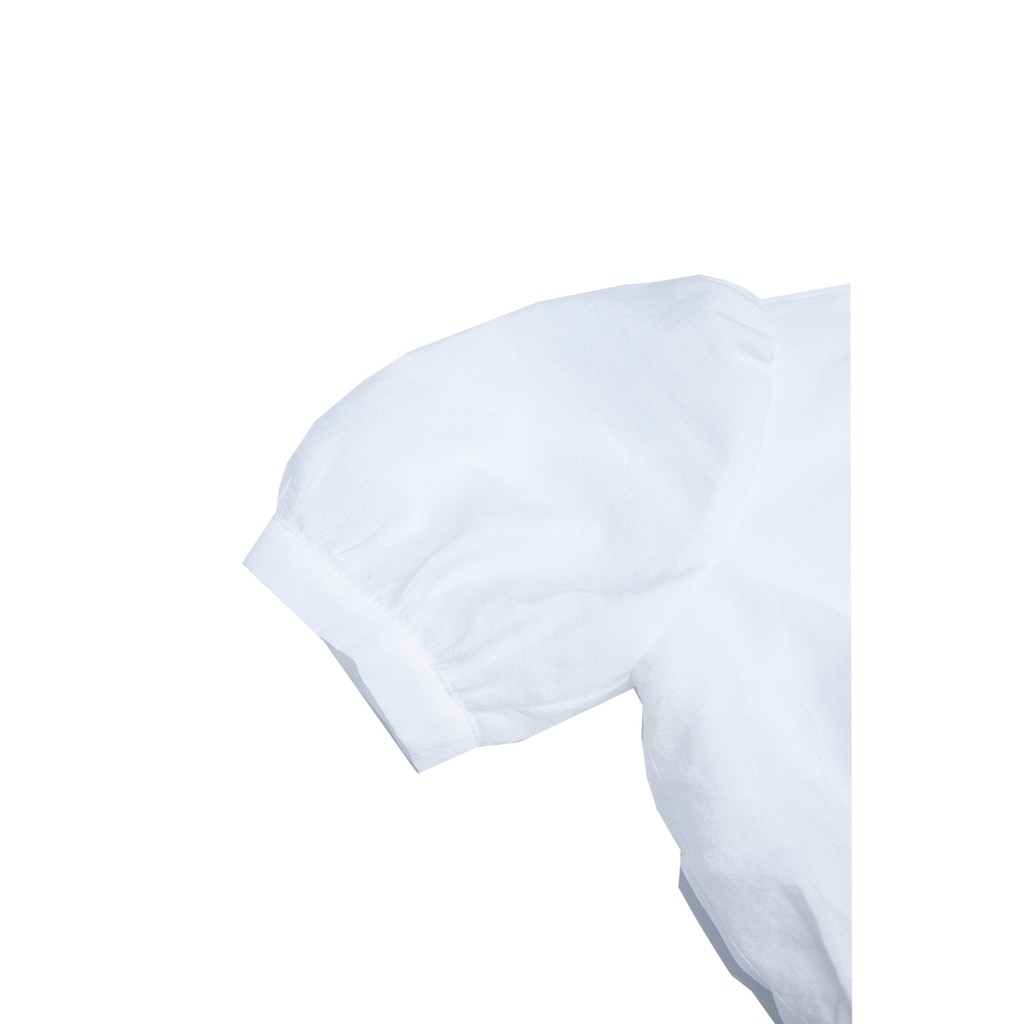 Đầm trắng tà đắp nhún eo LANEY DRESS | BigBuy360 - bigbuy360.vn