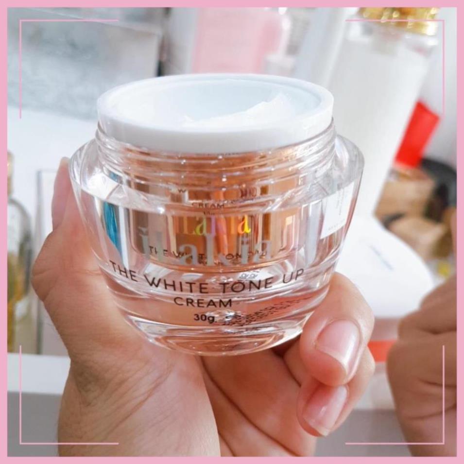 Kem Dưỡng Trắng Da Ban Ngày_The White Tone up Cream Ilakia 30gr [Tặng khẩu trang Hamita] | BigBuy360 - bigbuy360.vn