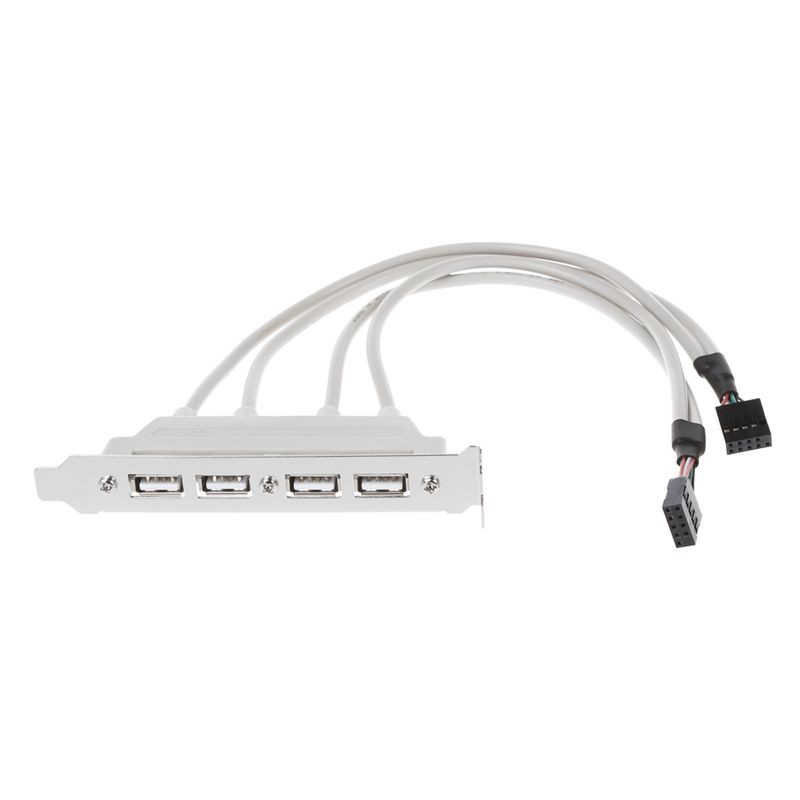 Cổng mở rộng USB 9 Pin sang USB - Cáp chuyển đổi USB 9 Pin từ Mainboard ra cổng USB 2.0