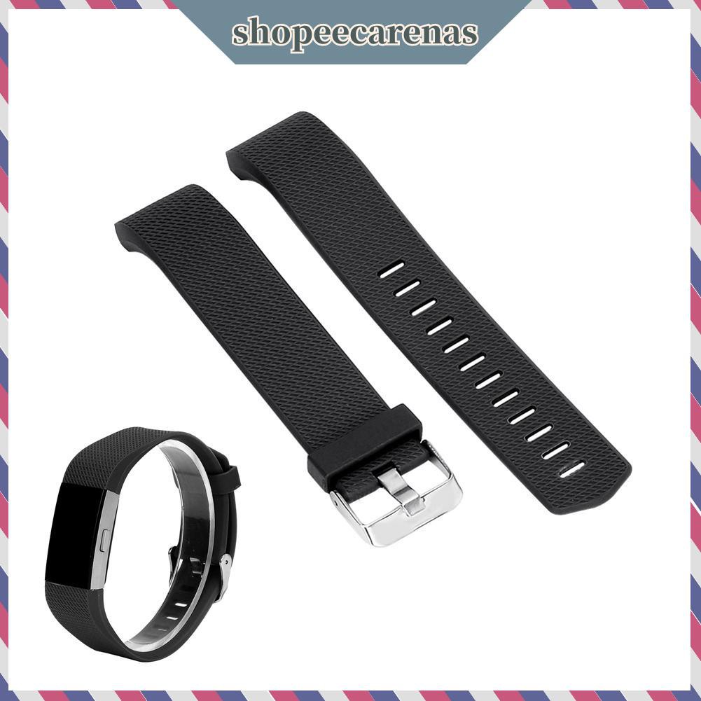 Dây Đeo Silicon Size S Cho Đồng Hồ Thông Minh Fitbit Charge 2