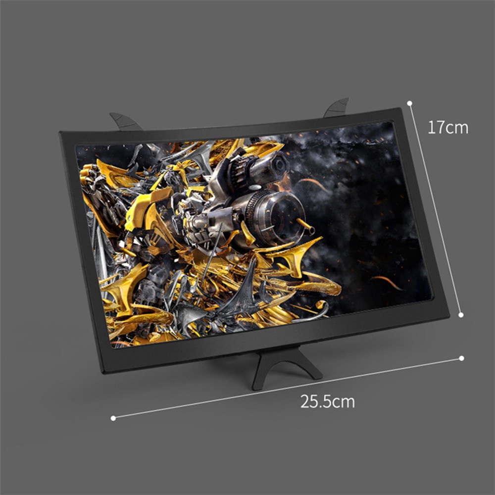 Kính Phóng Đại Màn Hình Điện Thoại HD 3D 14 Inch Có Thể Gập Lại Bảo Vệ Mắt