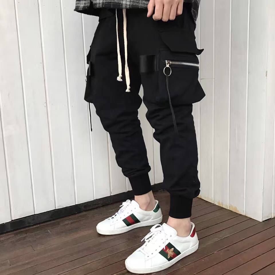 Quần Jogger Nam Kaki Co Giãn Túi Hộp Phong Cách Hiphop Đường Phố Thể Thao Unisex Nam Nữ ANH DUY SHOP JGV09