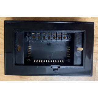 (Đen) Vỏ hộp công tắc thông minh, đế công tắc thông minh, đế âm, smart home, smart switch