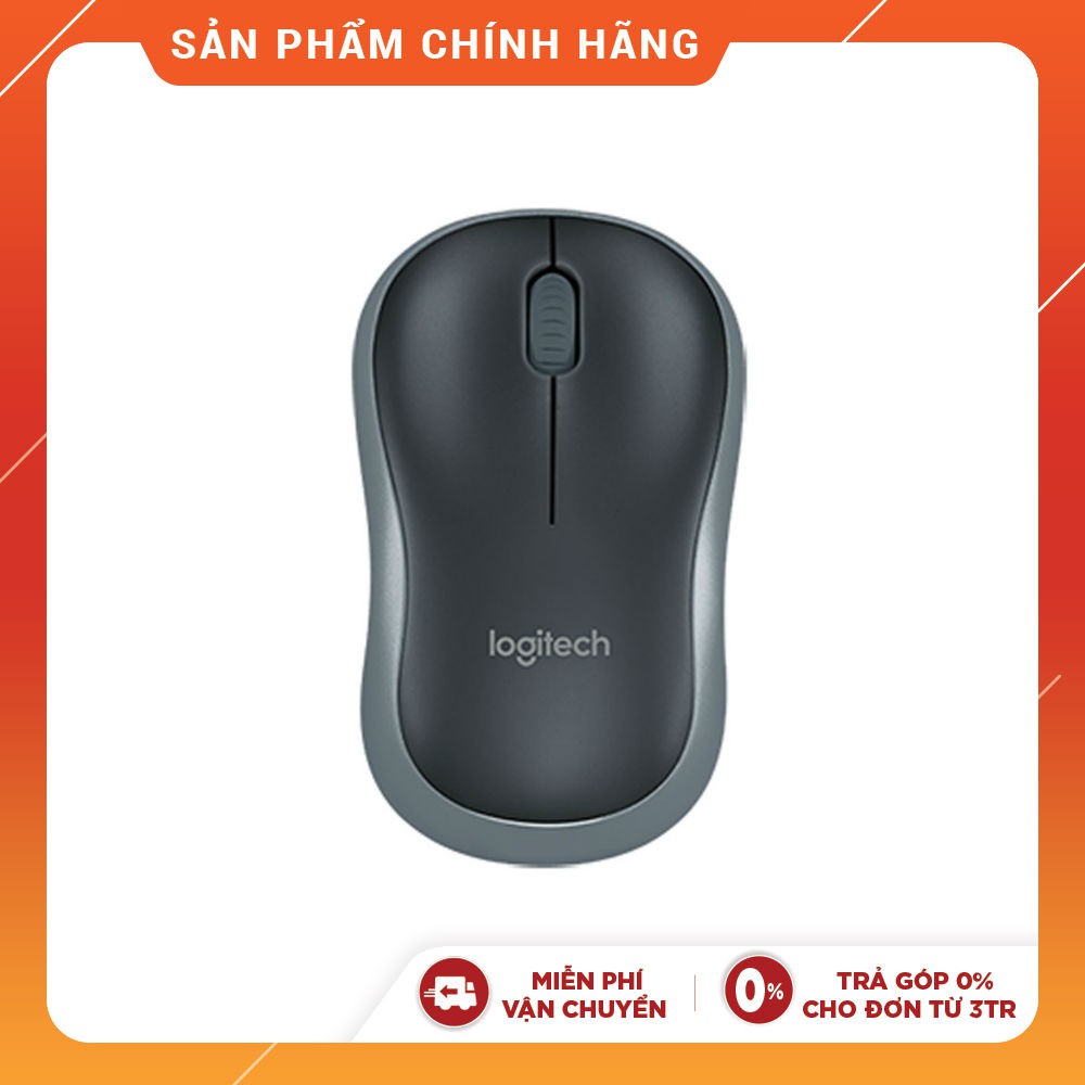 [Mã ELMALL8 giảm 8% đơn 300K] Chuột máy tính không dây Logitech B175 (Đen) Hàng chính hãng New 100%