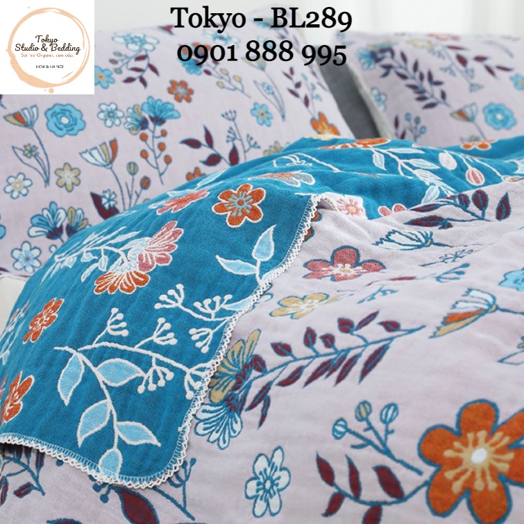S56_Chăn Xô Organic Cotton Dòng Cao Cấp