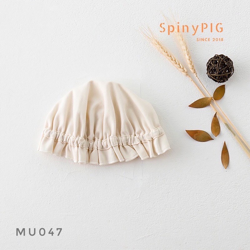 Mũ bé gái cotton hữu cơ MU047