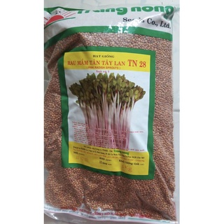 1kg hạt giống rau mầm củ cải đỏ trang nông