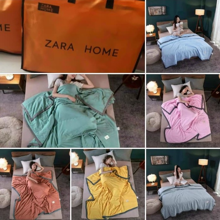 Chăn Đũi Zara Home cao cấp (hàng chuẩn có 3 tem)