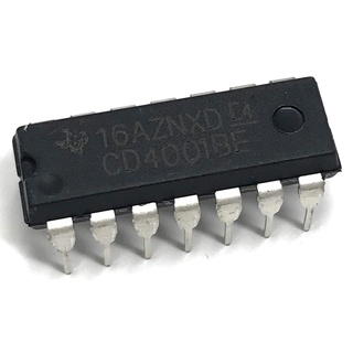 Ic số cd4001be / dip-14 / 4 x nor - 2 inputs / linh kiện điện tử