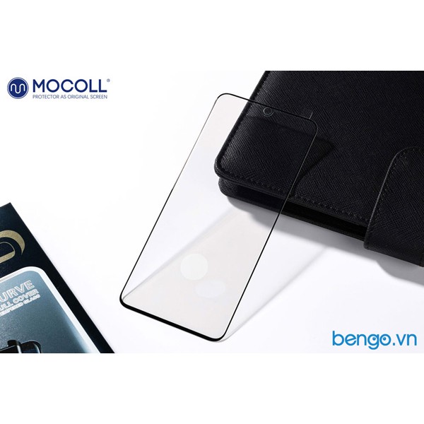 Dán cường lực Samsung Galaxy S20/S20 Plus/S20 Ultra MOCOLL 3D Edge Glue Full màn hình