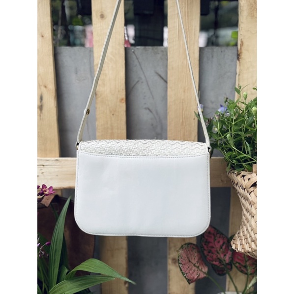 SALE- túi si da thật đan hàng Nhật