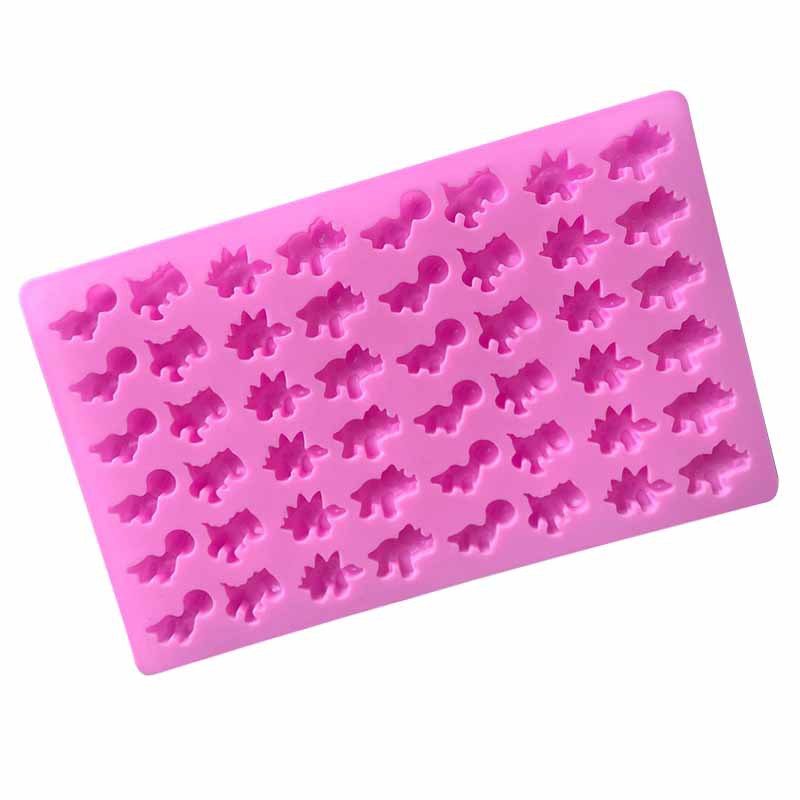 Khuôn silicon Khủng Long  làm bánh rau câu, kẹo chip