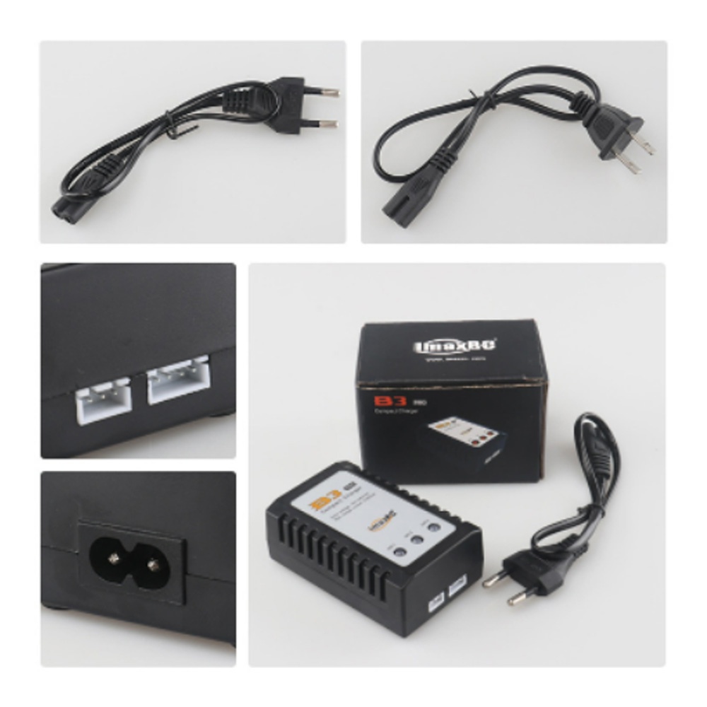 Bộ sạc B3 Pro imax RC 10W máy bay mô hình không người lái flycam 2S-3S pin lithium 7.4V11.1V sạc cân bằng