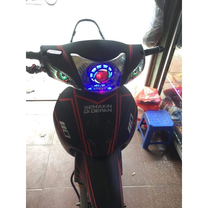 Đèn Led và Mê Ca Audi Mắt Cú Wave A