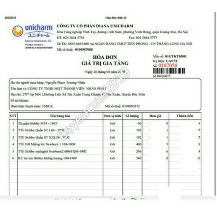 Khăn ướt Bobby 100 tờ