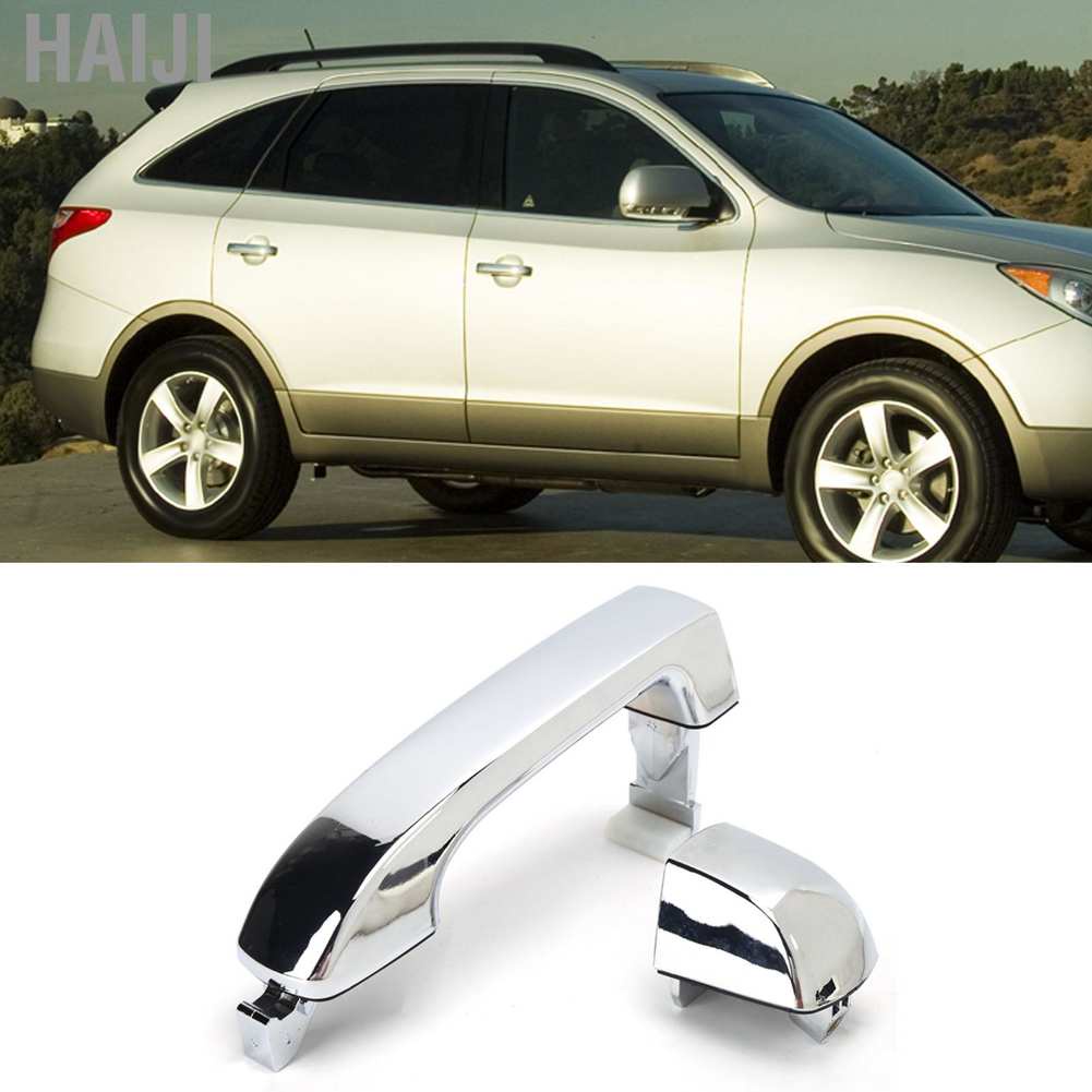 Set 2 tay nắm cửa xe hơi bên ngoài 82662‐3J010 thay thế chuyên dụng cho Hyundai Veracruz 2007‐12