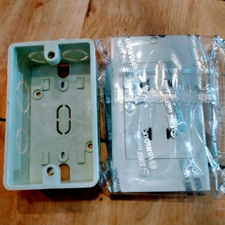 Ổ Cắm Điện VANLOCK. Sino Kèm Đế Nổi hoặc Đế Âm