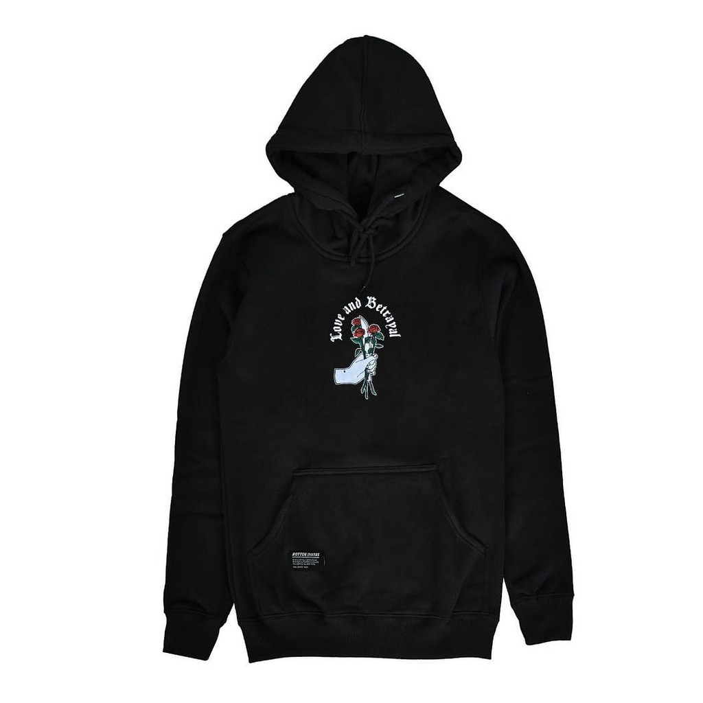 Áo Hoodie In Chữ "Love & Betrayal"