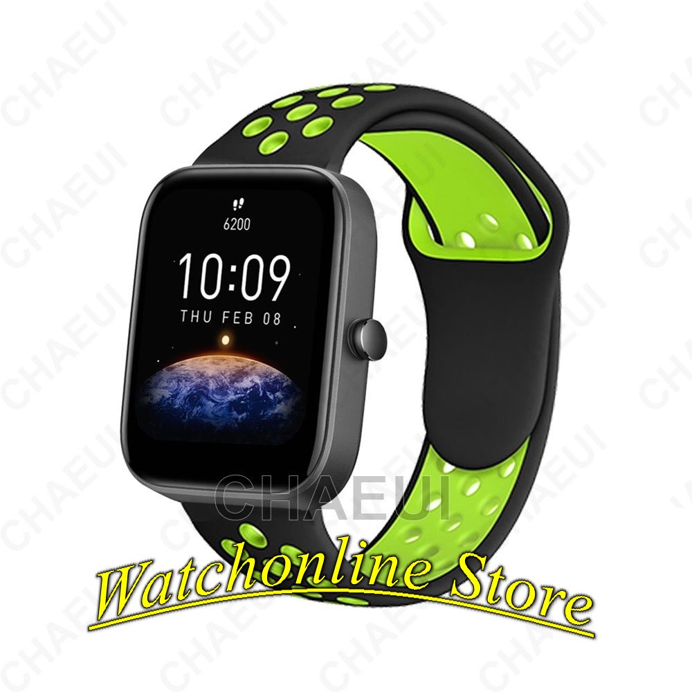 Dây Đeo 2 màu 20mm Cho Xiaomi Amazfit Bip 3 Bip 3 Pro Bip U Pro GTS3 GTS 2 Mini GTS 2e GTR 42mm