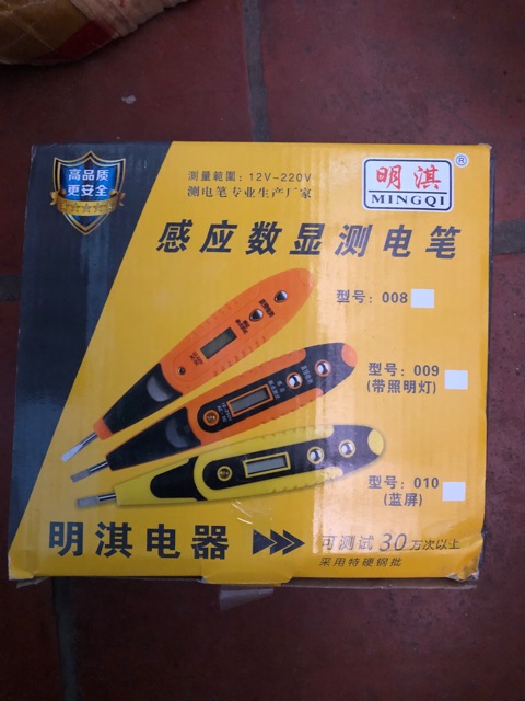 ✨ Bút thử điện có màn hình led