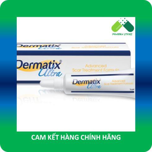 !!! Gel sẹo Dermatix Ultra (Tuýp 2g, 7g, 15g) [Dematix, dematis, dermatis]