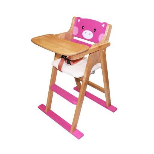 Ghế Ăn Bột Gỗ Con Gà