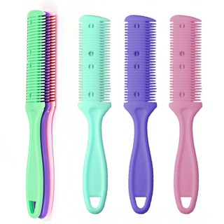 Convenient razor-shaped hair trimmer