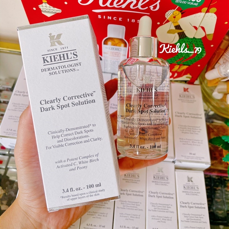 Tinh chất dưỡng da clearly corrective kiehl’s serum