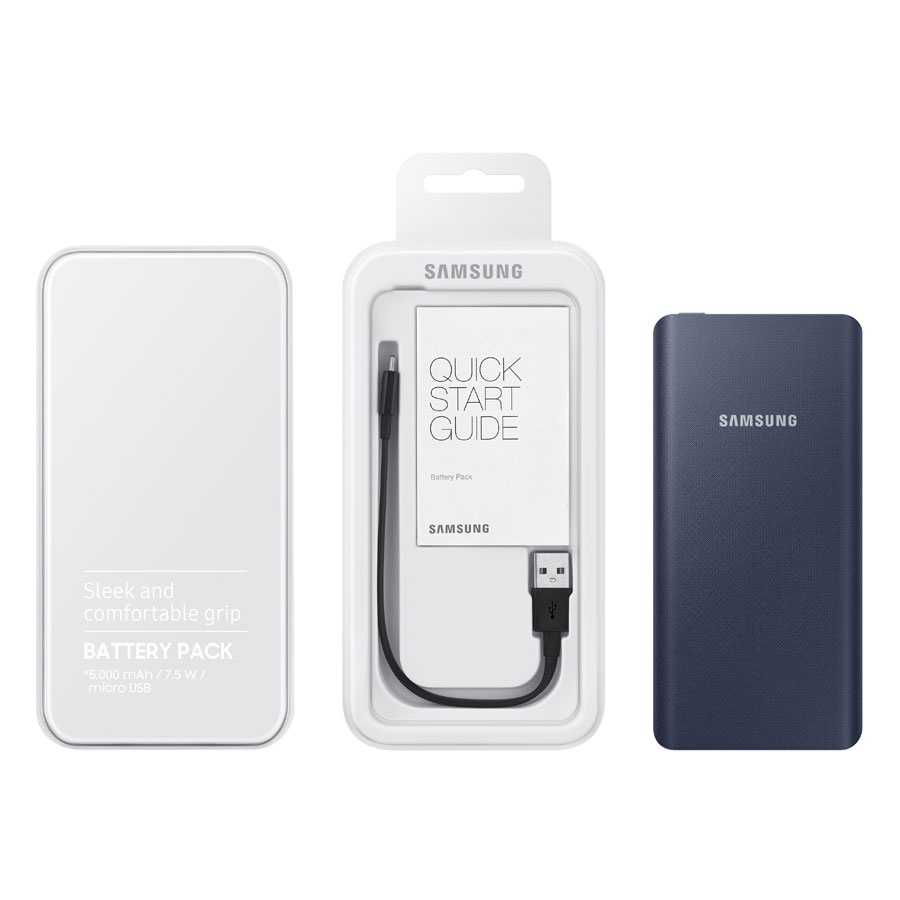 Pin Sạc Dự Phòng Tích Hợp Sạc Nhanh Samsung EB-P3020 5000mAh - Like New-Hàng chính hãng