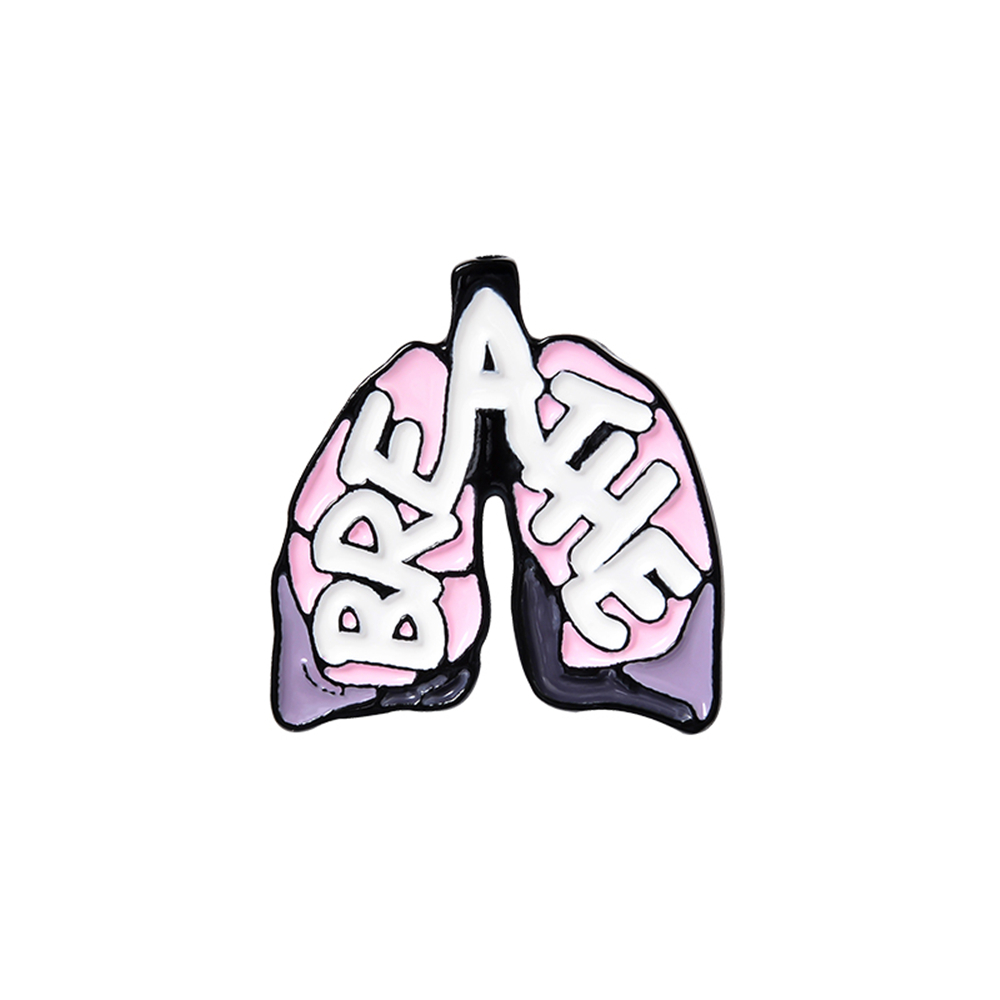 🎈FUTURE🎈 Gift Enamel Pins Buckle Jewelry Brooch Anatomy Heart Bag Accessories New Men Women Cartoon Clothes Lapel Pin Badge Brain Lung