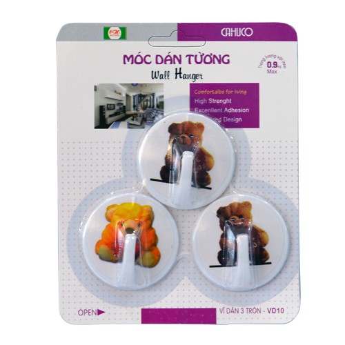 Móc dán tường