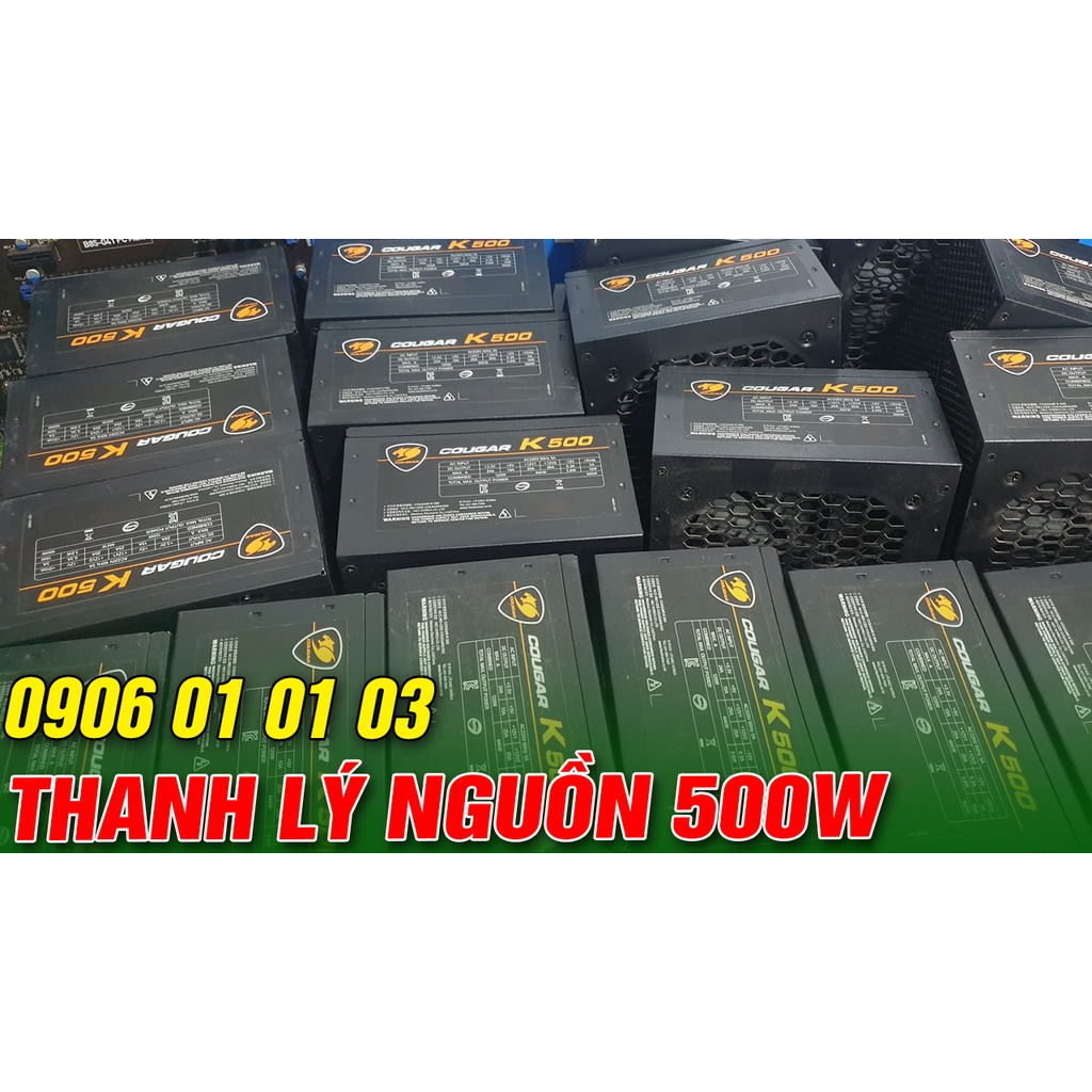 Nguồn máy tính 500W – CÂN TỐT CARD TRÂU- bảo hành 1 tháng