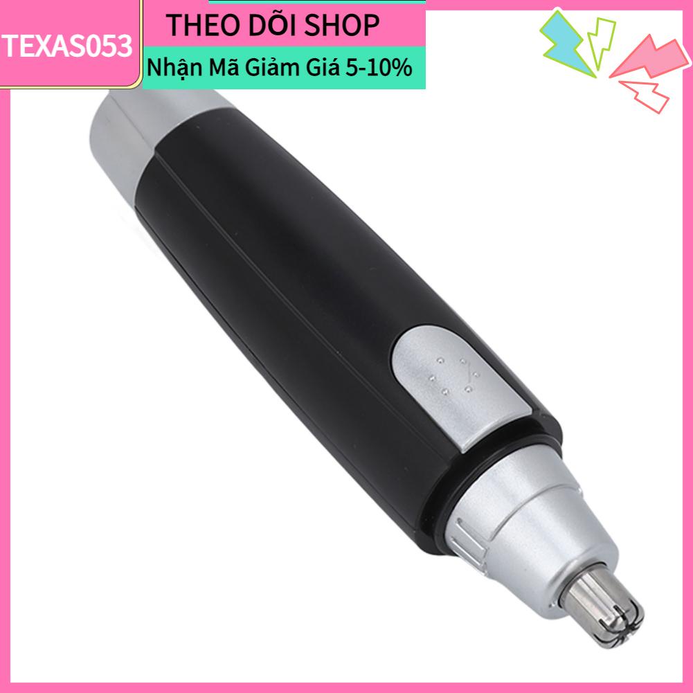 Texas053 Máy tỉa lông mũi chuyên nghiệp không đau bằng điện có thể giặt tẩy cho nam giới nữ