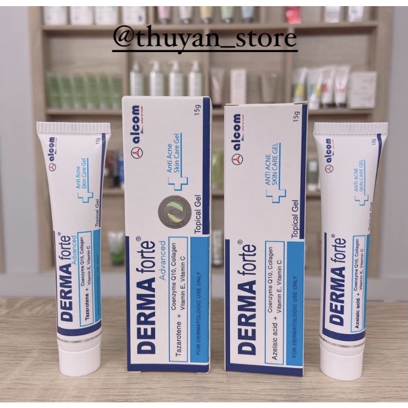 GEL CHẤM THÂM MỤN DERMAFORTE 🥰