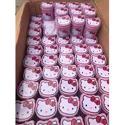 Hộp chun buộc tóc Hello Kitty (40 dây) . .(siêu rẻ)