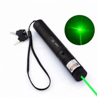 [hatno]Đèn Laze Laser 303 tia xanh lá chiếu cực xa + đầu chiếu ngàn sao[dochoi]