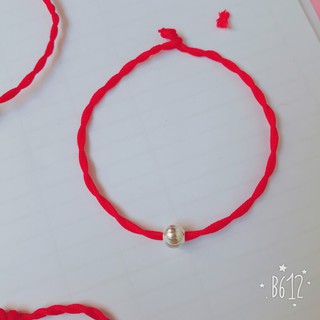 Combo 100 vòng chỉ đỏ mix bi bạc ta