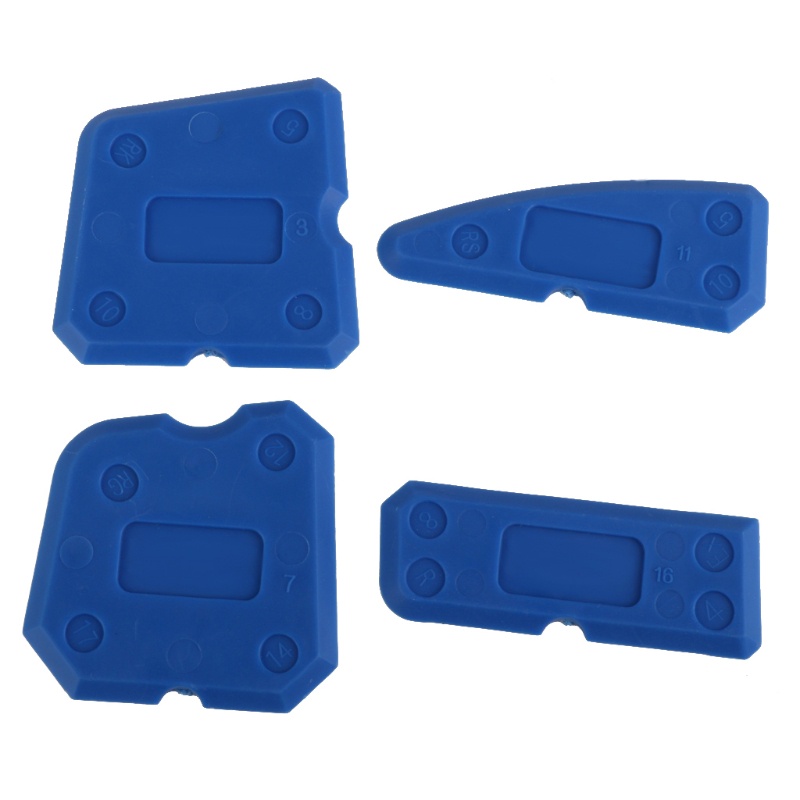 Set 4 Dụng Cụ Silicone Chà Ron Gạch Men