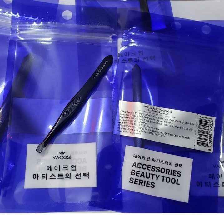 Nhíp Đầu Bằng Vacosi T01