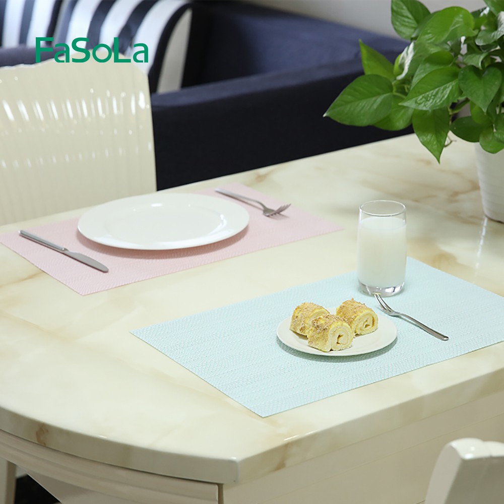 Tấm trải bàn ăn cách nhiệt sang trọng cho nhà hàng, phòng ăn FASOLA FSLSH-009