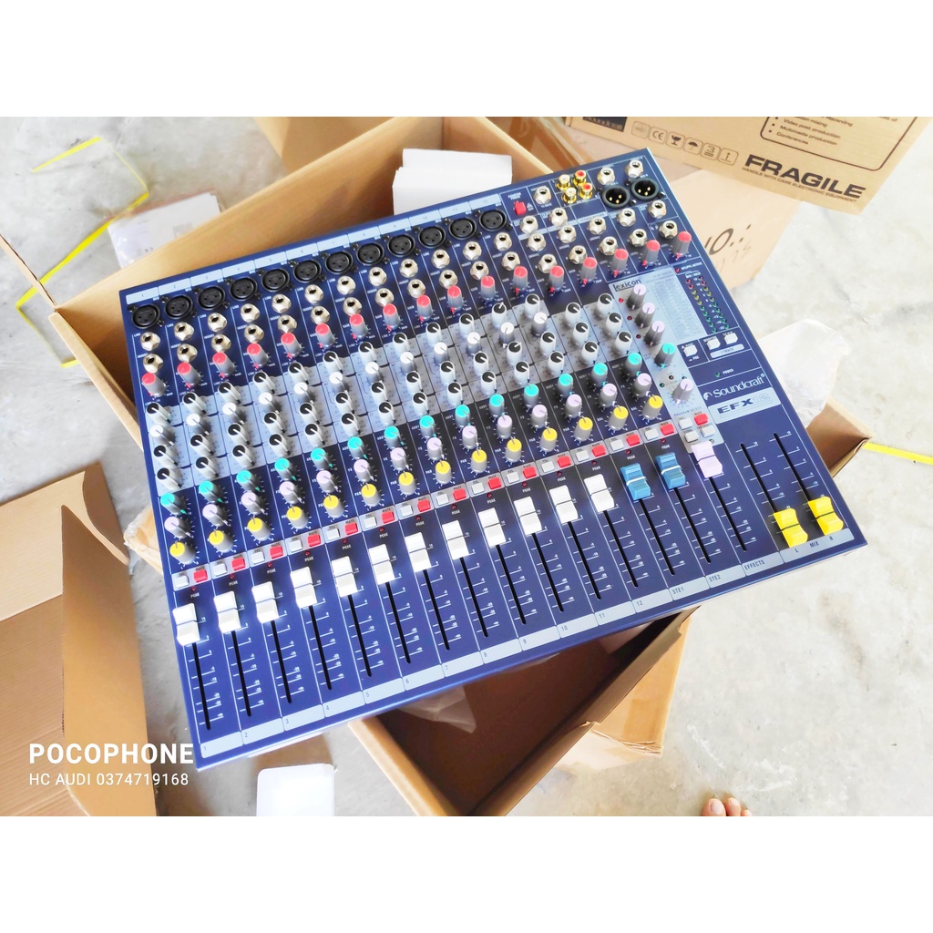 Bàn Mixer Soundcraft EFX12 loại 1