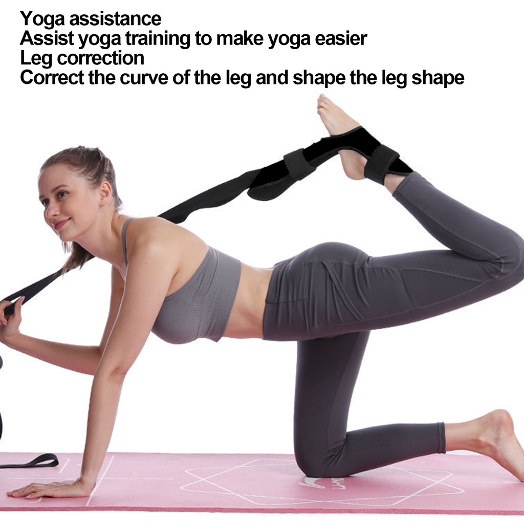 Trong kho Đai kéo giãn dây chằng Yoga Dây đai kéo giãn dây chằng chân để tập luyện khiêu vũ linh hoạt  Giao hàng nhanh chóng  Summer062