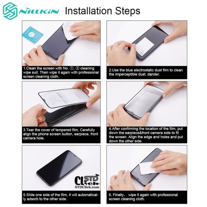 KÍNH CƯỜNG LỰC IPHONE 13 PRO MAX NILLKIN CP+PRO 2.5D CHÍNH HÃNG - HÀNG CHUẨN