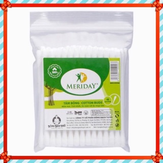 Combo 10 gói zip tăm bông meriday - 40 que dành cho người lớn bông bạch tuyết