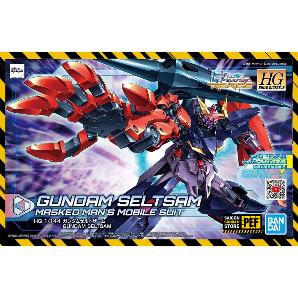 MÔ HÌNH LẮP RÁP BANDAI GUNDAM HGBDR SELTSAM GUNDAM